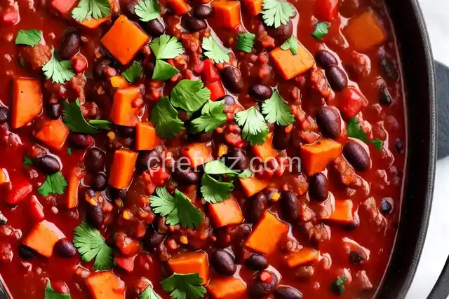 Mexican Chorizo Black Bean Chili