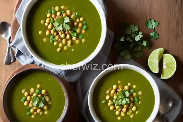 Mexican Cold Pea Soup