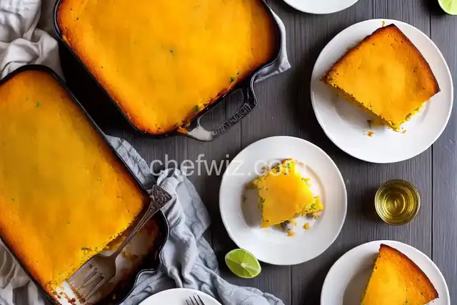 Mexican Corn Bread Casserole with Turkey