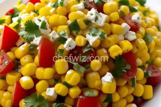 Mexican Corn-off-the-Cob Salad