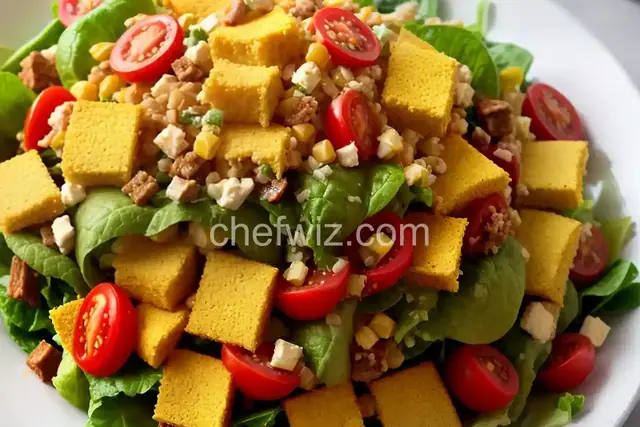 Mexican Cornbread Salad