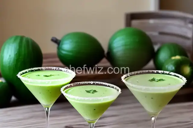 Mexican Cucumber Martinis