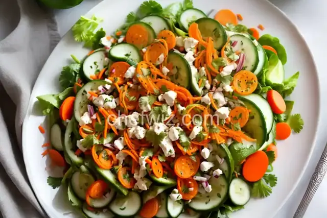 Mexican Cucumber and Carrot Salad