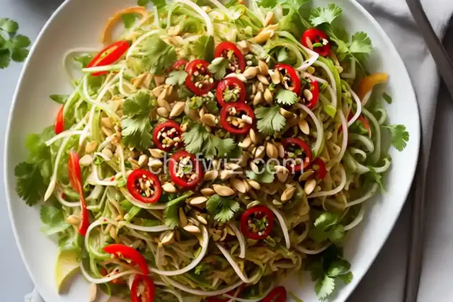 Mexican Green Papaya Salad