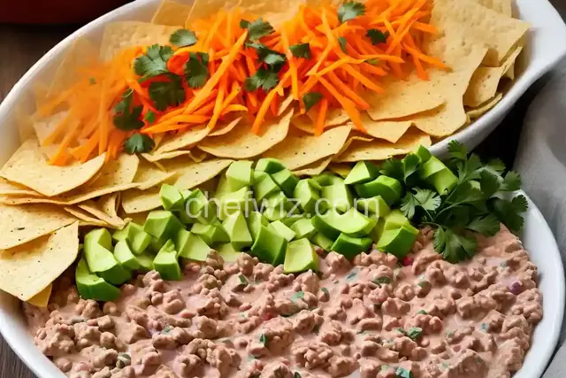 Mexican Ground Turkey Dip