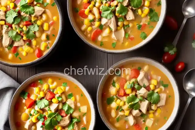 Mexican-Inspired Chicken and Gnocchi Corn Chowder