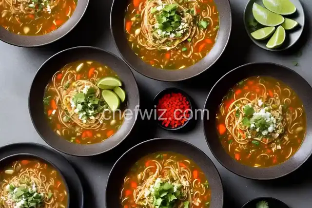 Mexican Noodle Soup (Sopa de Fideo)