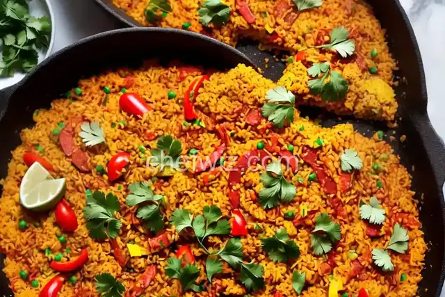 Mexican Paella with Cauliflower Rice