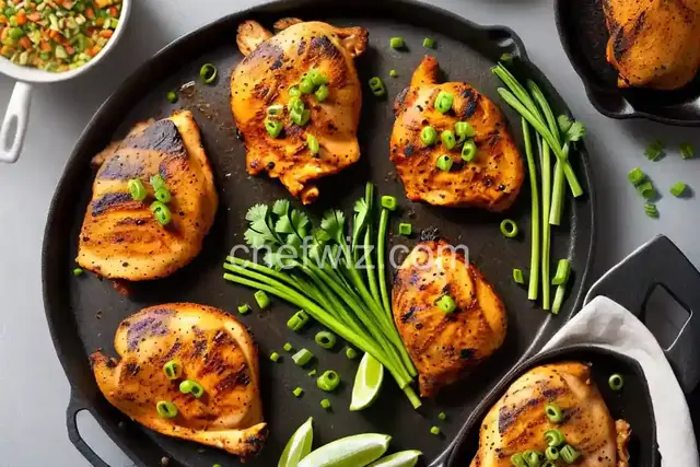 Mexican Roadside Chicken with Green Onions Recipe | Grilling