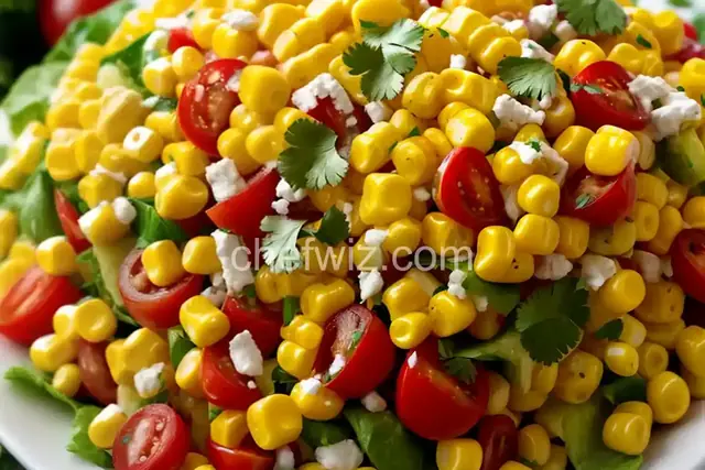 Mexican Street Vendor-Style Corn Salad