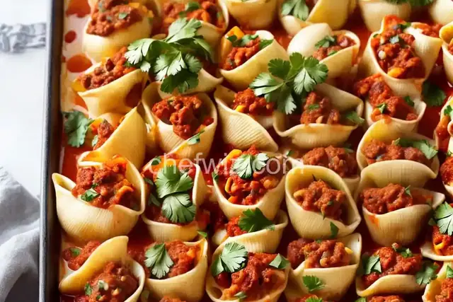 Mexican Stuffed Shells