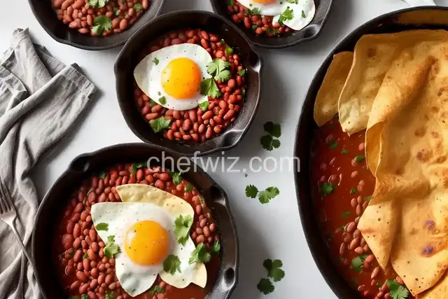 Mexican-Style Beans and Eggs