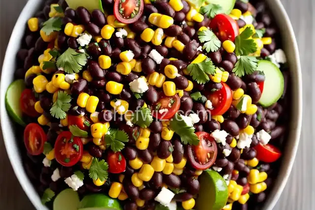 Mexican-Style Black Bean and Corn Salad