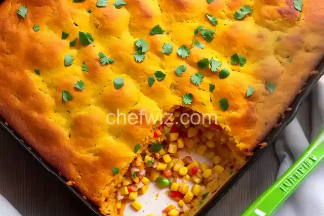 Mexican Turkey Corn Bread Casserole