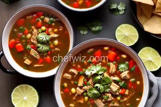 Mexican Turkey Soup