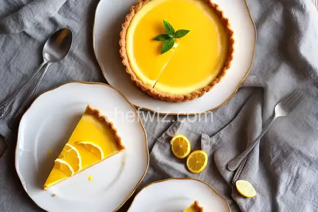 Meyer Lemon Curd Tart