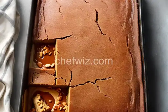 Michigan Maple Peanut Butter Sheet Cake