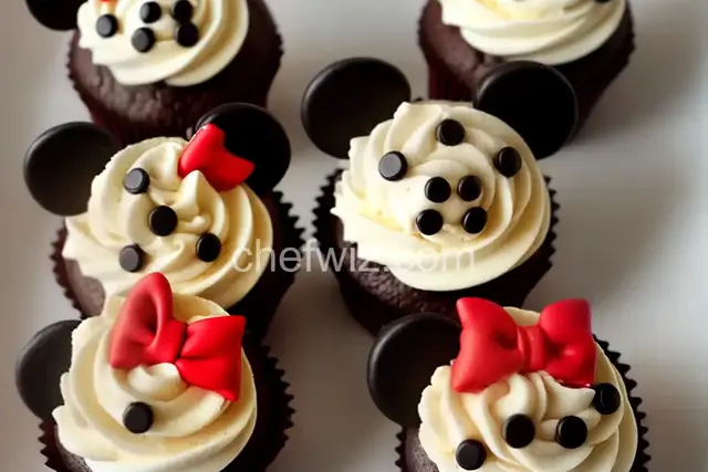 Mickey and Minnie Cupcakes