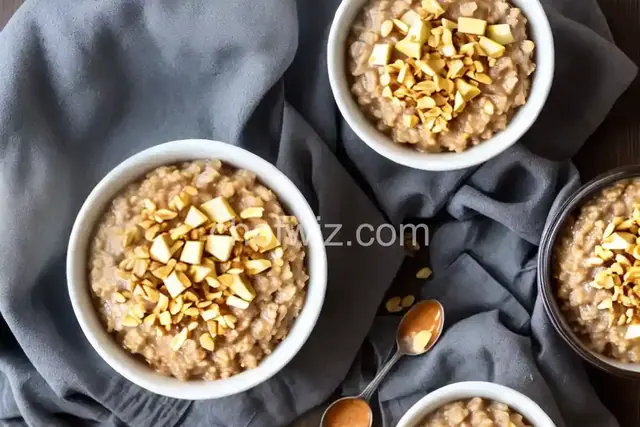 Microwave Apple Cinnamon Oatmeal