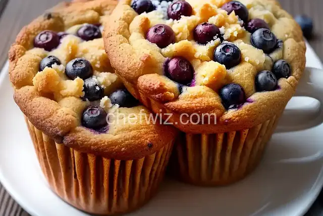Microwave Blueberry Muffin in a Mug