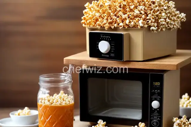 Microwave Caramel Popcorn