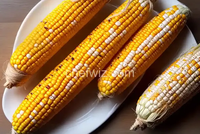Microwave Corn on the Cob in the Husk