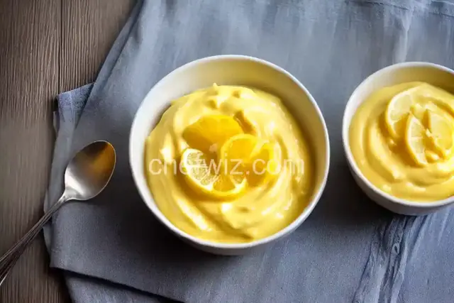 Microwave Lemon Curd