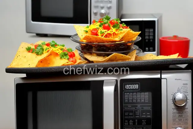 Microwave Nachos for One
