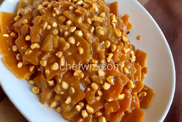 Microwave Oven Peanut Brittle