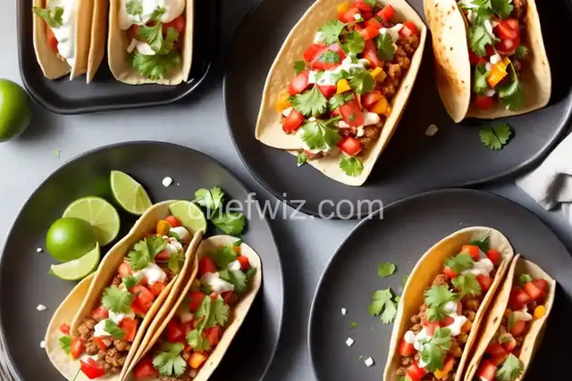 Microwave Tacos