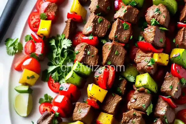 Middle Eastern Beef Kabobs