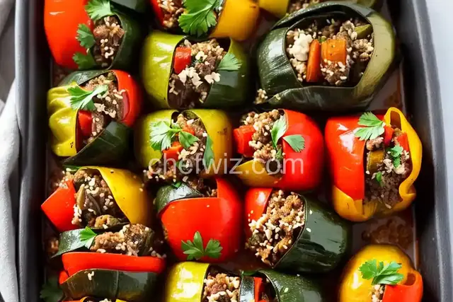 Middle Eastern-Style Dolma (Stuffed Vegetables)