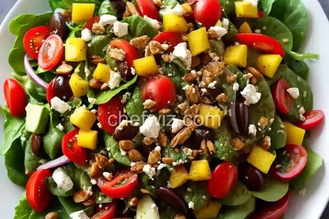 Middle Eastern Vegetable Salad