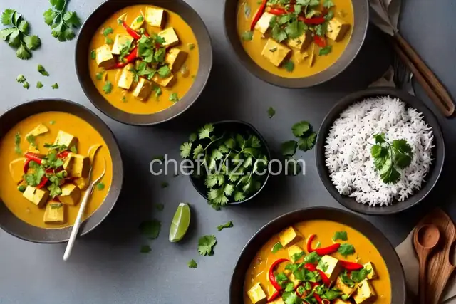 Mild Coconut Tofu Curry