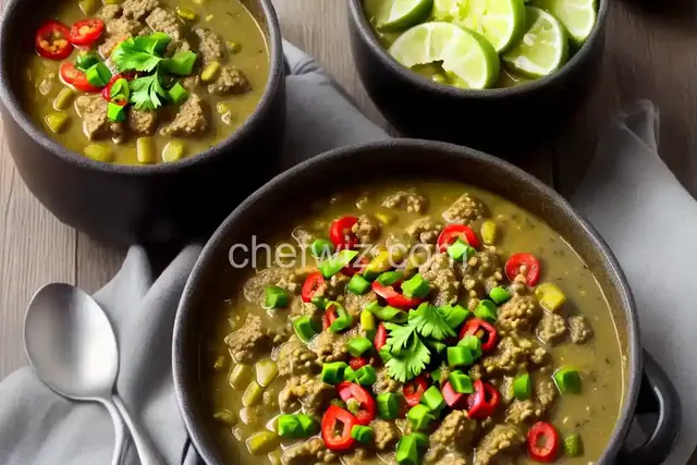 Mile High Green Chili