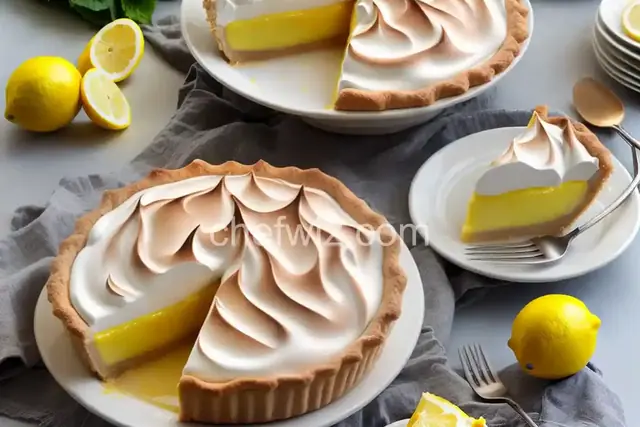 Mile-High Lemon Meringue Pie