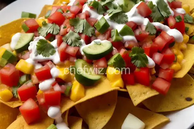 Mile-High Nachos with Homemade Salsa