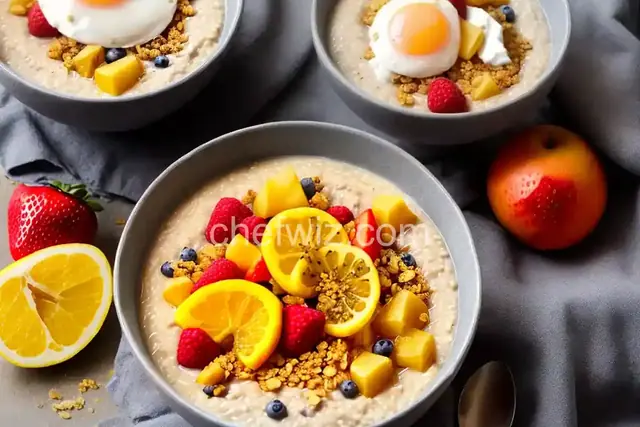 Millet Breakfast Porridge with Fruit