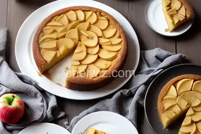 Milopita (Greek Apple Upside-Down Cake)