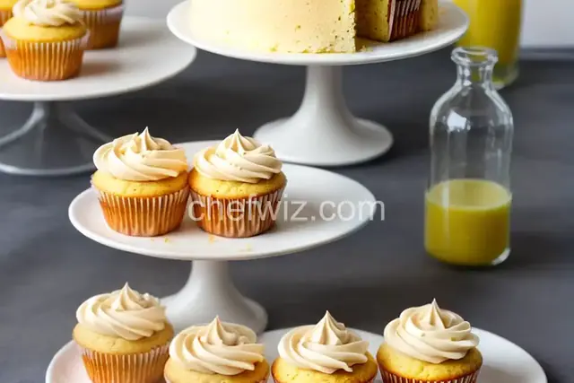 Mimosa Cupcakes