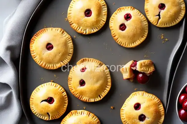 Mini Air Fryer Cherry Hand Pies