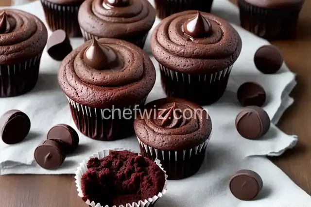 Mini Chocolate Cupcakes