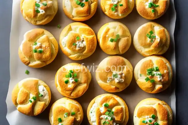 Mini Crescent Roll Burgers