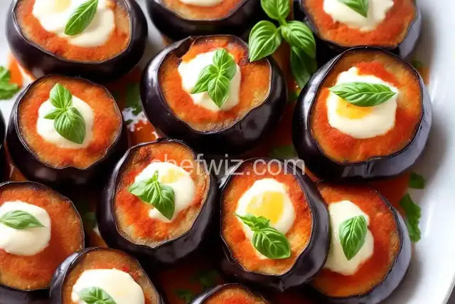Mini Eggplant Parmesan