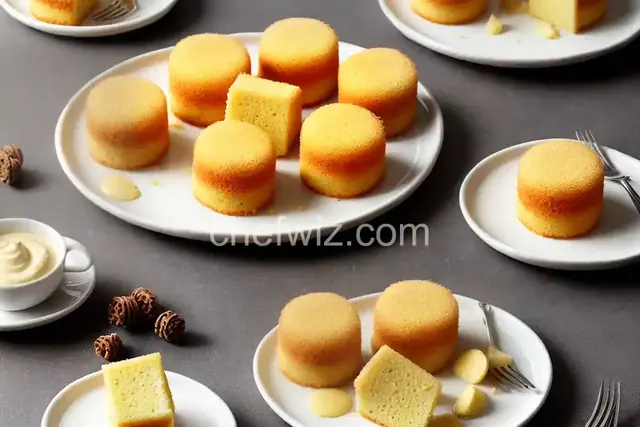 Mini Joconde Sponge Cakes