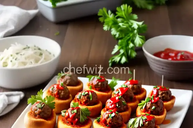 Mini Meatball Subs