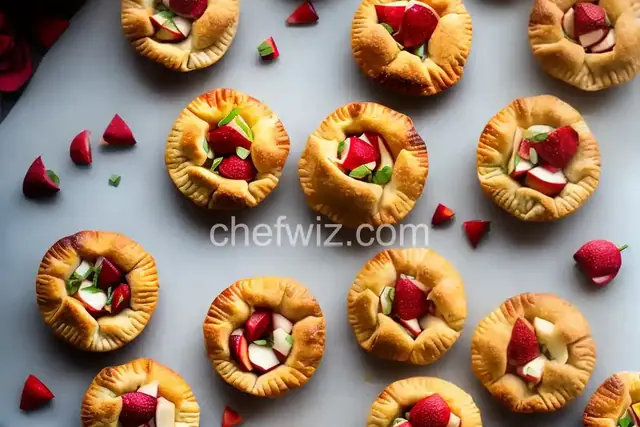 Mini Rose Apple Pies