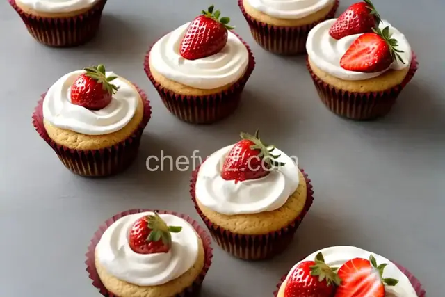 Mini Strawberry Cheesecakes
