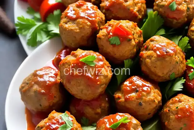 Mini Turkey Meatballs