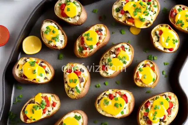 Mini Twice-Baked Potatoes
